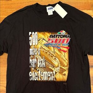 *NWT* Black Daytona 500 Graphic T-Shirt